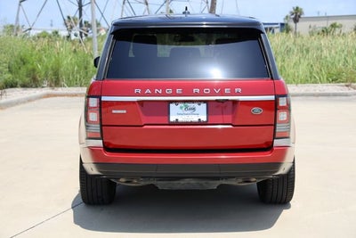 2016 Land Rover Range Rover Supercharged